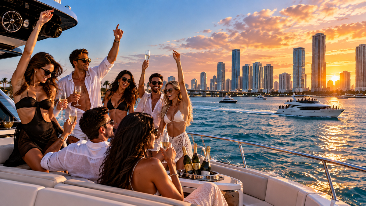 Yacht party