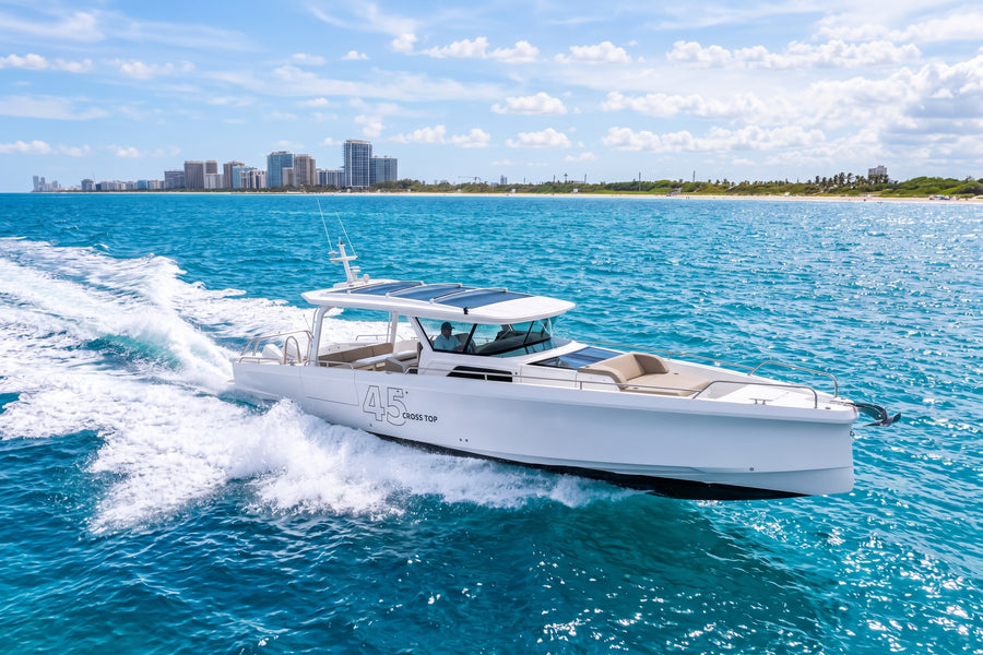 45ft Axopar | Bimini Blue