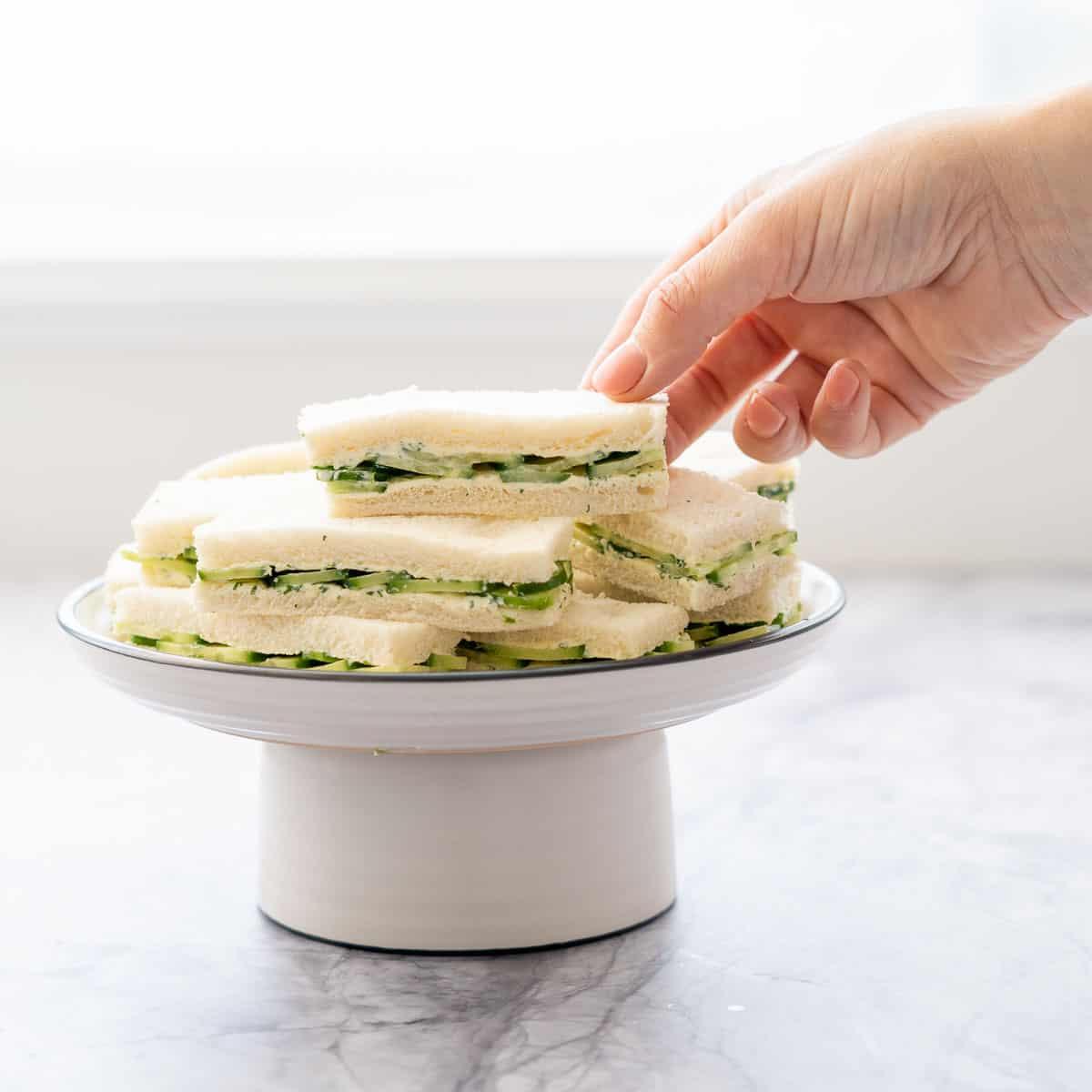 Cucumber Sandwich Box | 5-8 Guests