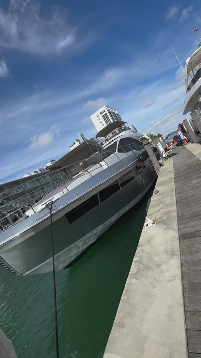 Walkthrough video of Water You Doing, a 72ft Azimut S7 yacht in Miami